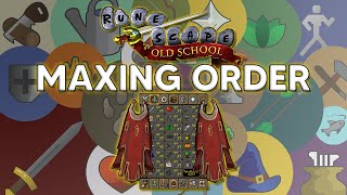 OSRS Maxing Order What Order Should You Max Your Skills [upl. by Egief975]