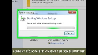 Comment désinstaller Windows 7 de son ordinateur [upl. by Ojillib]