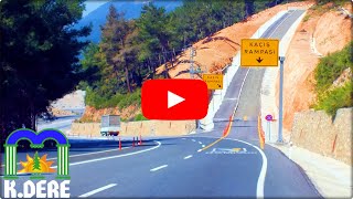 Sakar Geçidi İniş Full  Muğla Marmaris Yolu  Aşıklar Yolu  Lovers Way  D550 Karayolu KDERE [upl. by Ebsen]