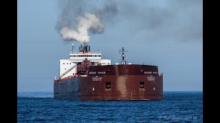 All Crew on Deck The Crew on Deck to Greet the Crowd the Mesabi Miner Duluth Arrival [upl. by Elga981]