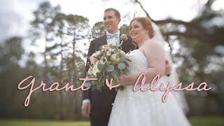 Grant amp Alyssas Wedding Highlight Film [upl. by Airetahs]