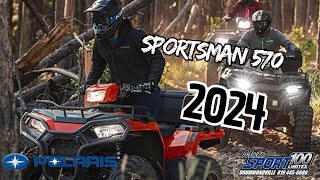 Polaris Sportsman 570 2024 [upl. by Inohs]