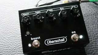 Bogner Uberschall Pedal  BASS Demo [upl. by Ahsiled]