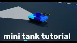 Mini tank tutorial Roblox plane crazy [upl. by Htur317]