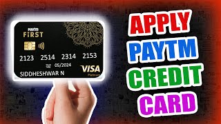 How To Apply Paytm Credit Card In Tamil [upl. by Nylasor]