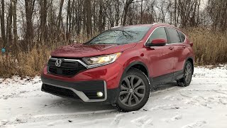 2021 Honda CRV Sport Review [upl. by Arracat]