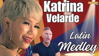 Katrina Velarde LATIN MEDLEYTheSomaticSinger REACTS [upl. by Orbadiah49]