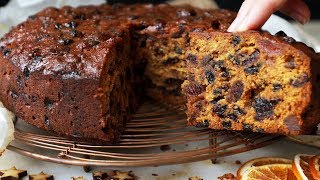 Christmas Cake Recipe  Easy Fruit Cake thats beautifully moist [upl. by Younglove290]