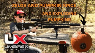 Pumpkin Destruction with the Umarex Zelos  Epic Halloween Airgun Fun [upl. by Torre]