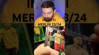 INSERTO PAZZESCO MERLIN 2324 shorts packopening topps merlin unboxing sportscards cards [upl. by Ticon]