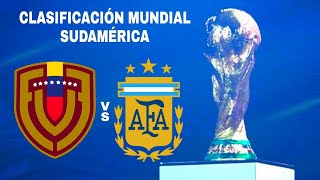 Venezuela 11 Argentina en vivo Clasificación Mundial Sudamérica [upl. by Akiem]