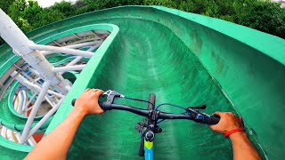 ESCAPING FROM ANGRY SECURITY In ABANDONED WATER PARK  Epic Action POV [upl. by Liuka]