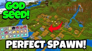 🔥GOD SEED Minecraft 121 Bedrock best survival seeds [upl. by Elwyn334]