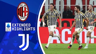 AC Milan vs Juventus Extended Highlights  Serie A  CBS Sports Golazo [upl. by Beal]