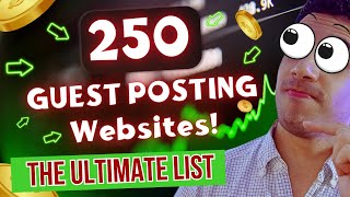 Get Paid to Write Articles on These 250 Guestposting websites [upl. by Schecter722]