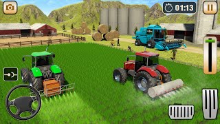 Tractor Agrícola Trabajando en el Campo  Juego Android [upl. by Gert867]