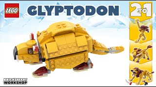 Glyptodon 31112 MOC Alternate Digital Build [upl. by Assilev]