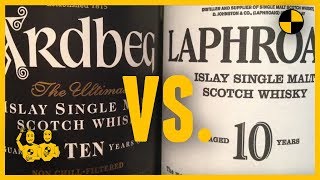 ARDBEG 10 vs LAPHROAIG 10Scotch 227 [upl. by Kent]