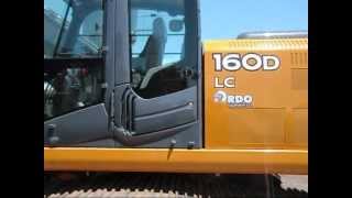 John Deere 160D Excavator Walkaround w Specs [upl. by Landri]