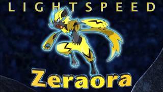 Pokémon Ultra Sun amp Ultra Moon  Lightspeed Zeraora [upl. by Yvi]