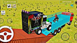 Drive Tracks And Unloading Stone From Dumper Truck In Game 💥 jcb dumper tractor truck gaming [upl. by Elimaj]