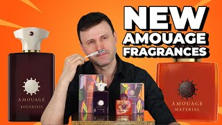 Fragrance First Impressions NEW AMOUAGE Boundless and Material  GIVEAWAY CLOSED [upl. by Park502]