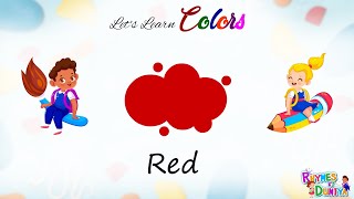 Learn Colors Name In English  Color Videos For Kids  Learn to write colors name for Kids [upl. by Eita]