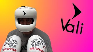 Vali Nista FACE BAR BOXING HEADGUARD REVIEW [upl. by Yniffit]