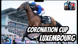 Luxembourg wins the G1 Coronation Cup at Epsom [upl. by Izak]