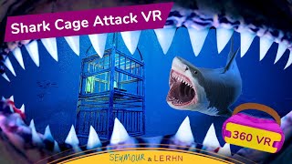 360° VR DEEP SEA Creature and Shark Attack [upl. by Holladay331]