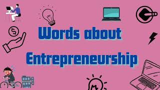 Words about Entrepreneurship \\ نادي المترجمين 6 \\ مصطلحات تخص ريادة الأعمال [upl. by Robyn]