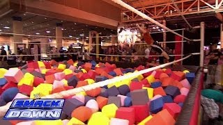 A sneak peek at WrestleMania Axxess  Part 2 SmackDown April 4 2014 [upl. by Silirama]