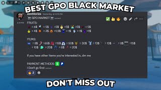 GPO BEST GRAND PIECE ONLINE CHEAP BLACKMARKET DISCORD SERVER [upl. by Riem]