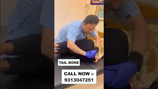 TAIL BONE  Chiropractic Treatment in Delhi  Dr Varun  Call  9313047251 delhi india haryana [upl. by Ahsikyt]