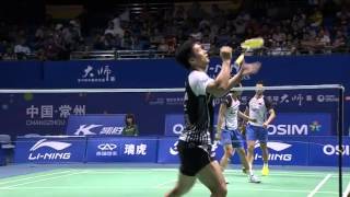 SF  MD  Chai BZhang N vs Hong WShen Y  2012 China Masters [upl. by Seema250]