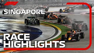 Race Highlights  2022 Singapore Grand Prix [upl. by Parke]