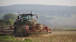 Mulchen Extrem staubig  Fendt 939 Vario von Bachmann Landwirtschaft [upl. by Aynwad637]