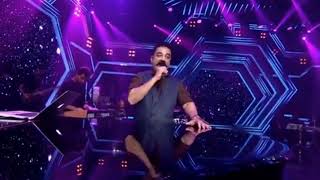 Naanagiya nadhimoolamae  Kamal hassan amp shruti hassan live in bigg boss 2 Vishwaroopam 2 song [upl. by Regan620]