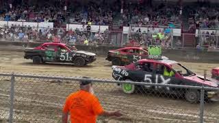 Jayce Houle Alternate Video Schaghticoke Fair Demolition Derby Matt Gardner Memorial 9224 [upl. by Elohc998]