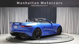 2017 JAGUAR FTYPE SVR CONVERTIBLE AWD V8 SC 575HP [upl. by Placidia]