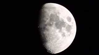 Sony DSCHX400V super zoom at The Moon [upl. by Girardo]