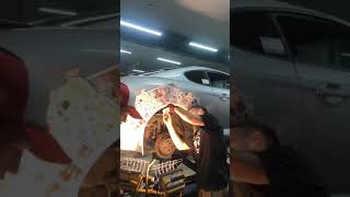 Repairing rust on a Hyundai Tiburon shorts [upl. by Resay]