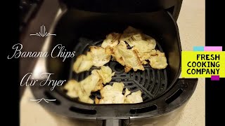 Banana Chips Air Fryer [upl. by Charlot]