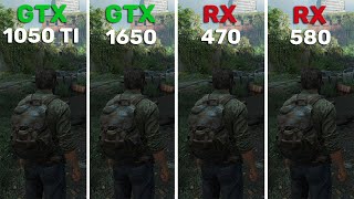 GTX 1050 Ti vs GTX 1650 vs RX 470 vs RX 580  Test in 8 Games [upl. by Sairahcaz854]