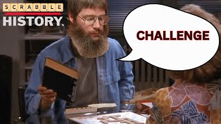 Only The GOAT Could Make This Scrabble Challenge [upl. by Drol665]