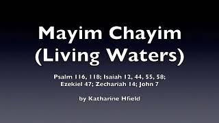 Mayim Chayim  Living Waters  מים חיים [upl. by Yaya]