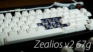 Idobao ID80 75 Mechanical Keyboard  Sound Test w Zealios v2 67g Switches [upl. by Silvie]