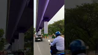 Banglore metro view 🚙Traveling vlogs🚙 travel shorts trending [upl. by Dranyam205]