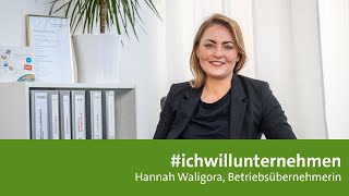 ichwillunternehmen – Betriebsübernehmerin im Handwerk – Hannah Waligora [upl. by Pall]