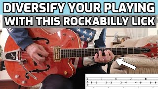 The Most Underused Rockabilly Lick That You Should Be Playing [upl. by Rochester357]